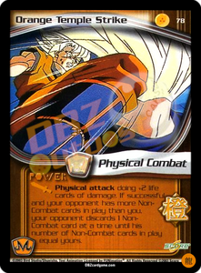 78 - Orange Temple Strike Limited