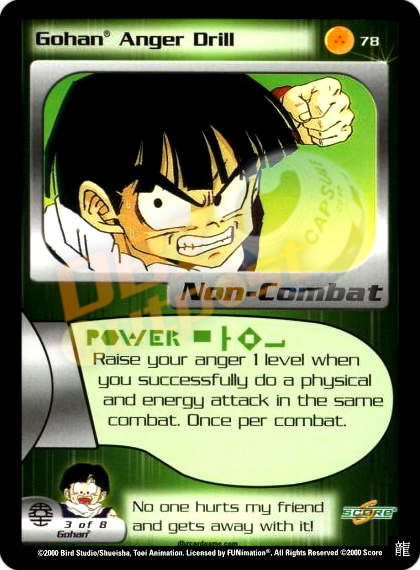 78 - Gohan Anger Drill Limited