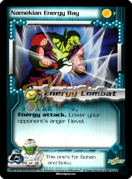 7 - Namekian Energy Ray Unlimited