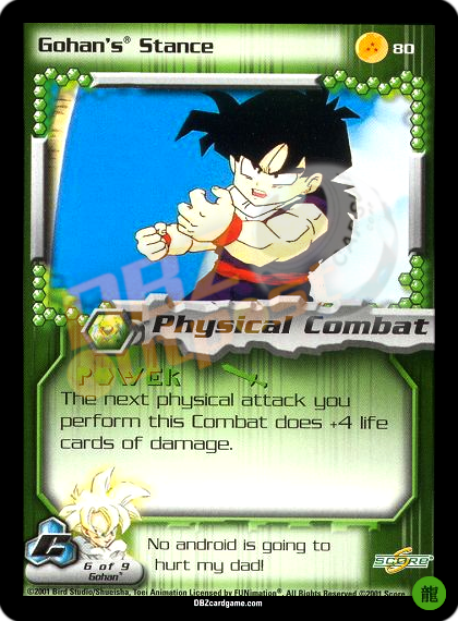 80 - Gohan's Stance Limited