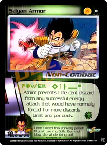 81 - Saiyan Armor Limited Foil