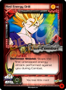 81 - Red Energy Drill Limited Foil