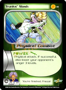 81 - Trunks Slash Unlimited Foil