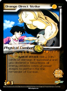 82 - Orange Direct Strike Unlimited Foil