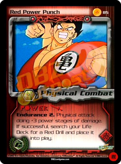 85 - Red Power Punch Limited