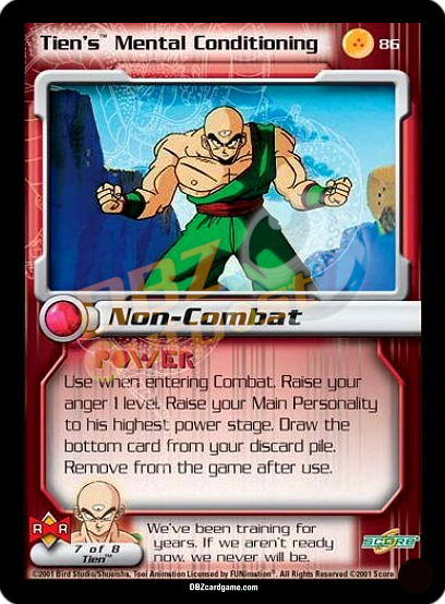 86 - Tien's Mental Conditioning Unlimited Foil