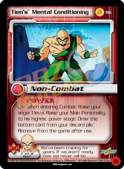 86 - Tien's Mental Conditioning Limited Foil