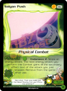 86 - Saiyan Push Limited