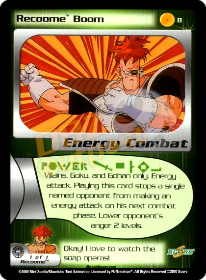 8 - Recoome Boom Unlimited Foil