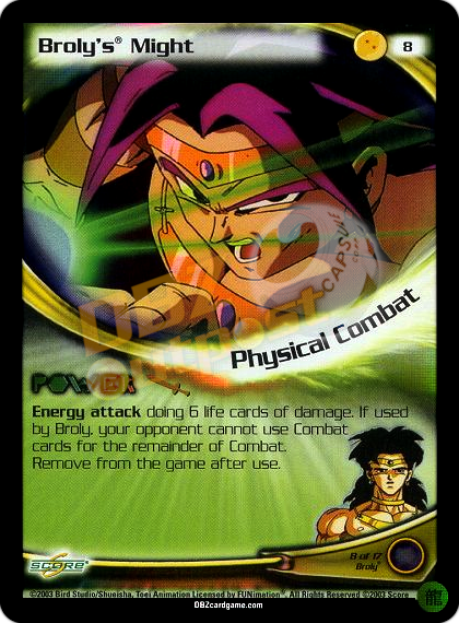 8 - Broly's Might