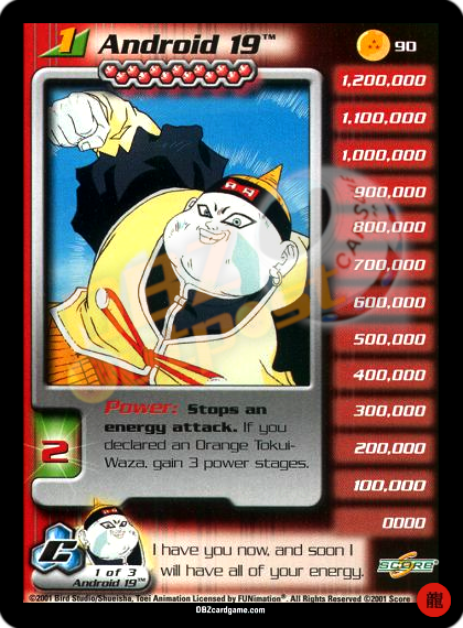90 - Android 19 Limited Foil