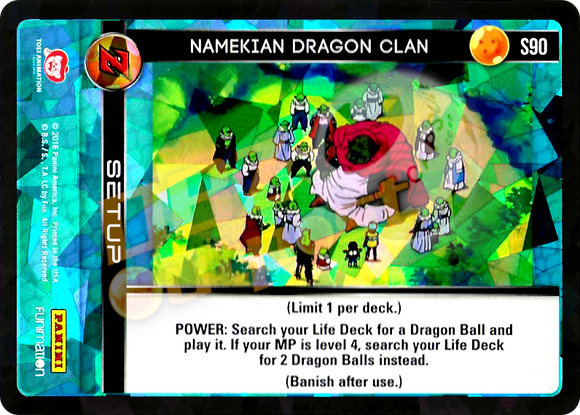 S90 Namekian Dragon Clan Foil