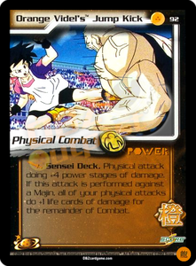 92 - Orange Videl's Jump Kick Limited