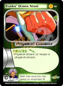 92 - Trunks Draws Steel Unlimited Foil