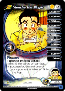 92 - Yamcha the Single Limited Foil