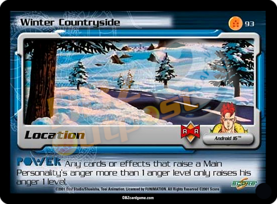 93 - Winter Countryside Unlimited Foil