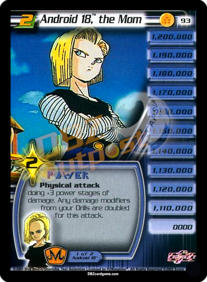 93 - Android 18, the Mom Unlimited Foil