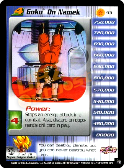 93 - Goku On Namek Limited