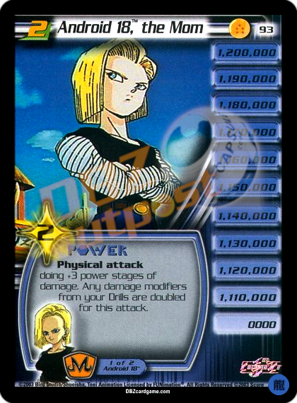 93 - Android 18, the Mom Limited Foil