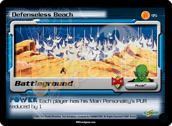 95 - Defenseless Beach Unlimited Foil