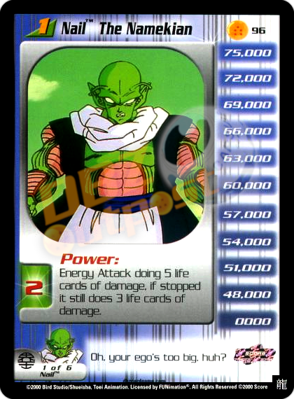 96 - Nail The Namekian Limited