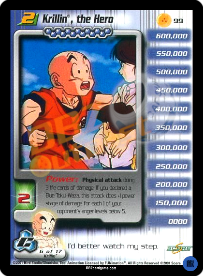 99 - Krillin, the Hero Limited