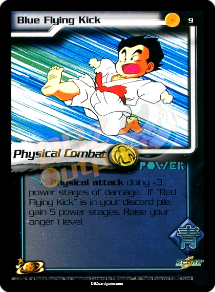9 - Blue Flying Kick Unlimited