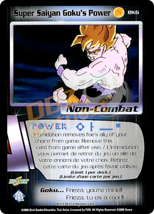 BK6 - Super Saiyan Goku's Power (French)