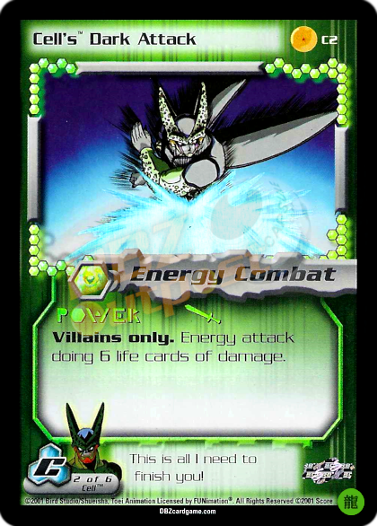 C2 - Cell's Dark Attack Limited Foil