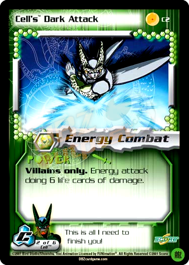 C2 - Cell's Dark Attack Limited