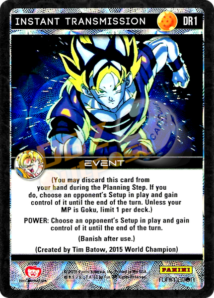 DR1 Instant Transmission Foil – DBZ Outpost