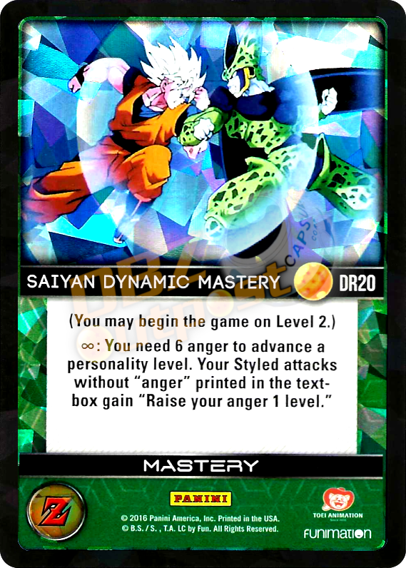 DR20 Saiyan Dynamic Mastery Booster Pack Foil – DBZ Outpost