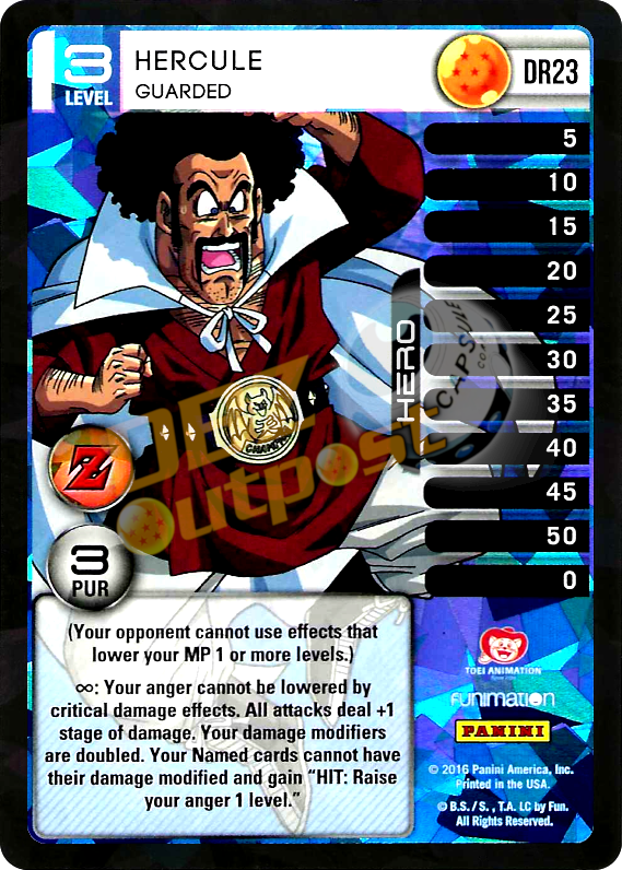 DR23 Hercule Guarded Booster Pack Foil