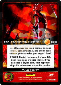 DR30 Red Ascension Mastery Booster Pack Foil