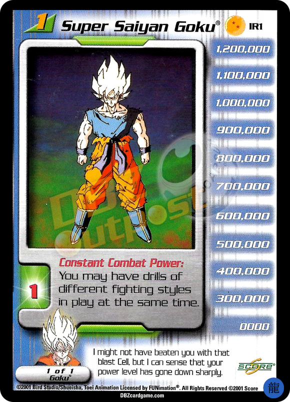IR1 - Super Saiyan Goku