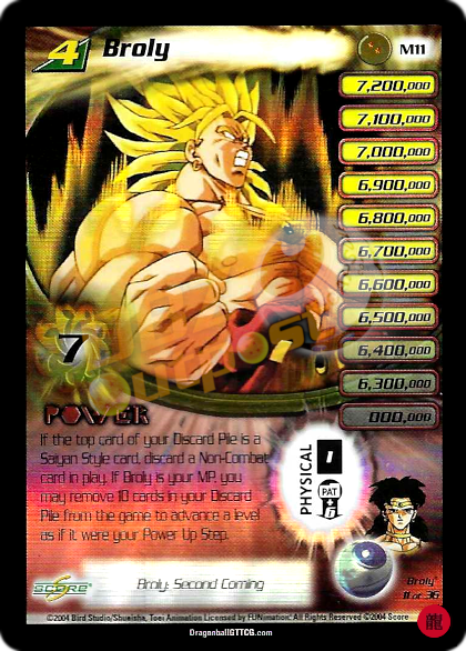 Dragon Ball GT BABY Saga Score TCG Rule Book 2004