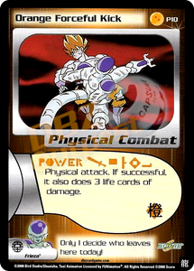 P10 - Orange Forceful Kick