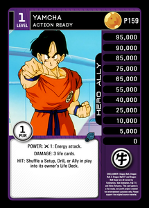P159 Yamcha, Action Ready Ally Promo (FanZ) Foil