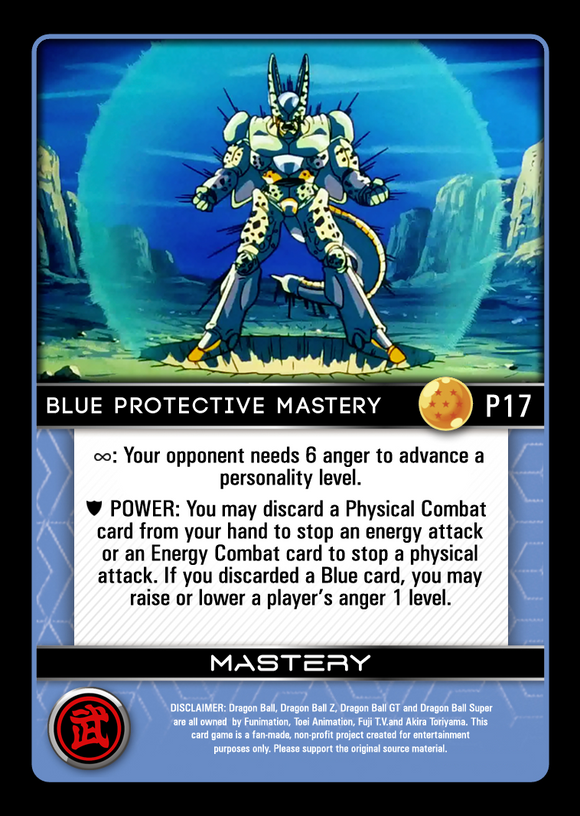 P17 Blue Protective Mastery