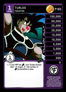 P183 Turles, Fighter Ally Promo (FanZ)