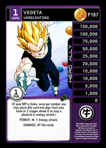 P187 Vegeta, Unrelenting Ally Promo (FanZ)