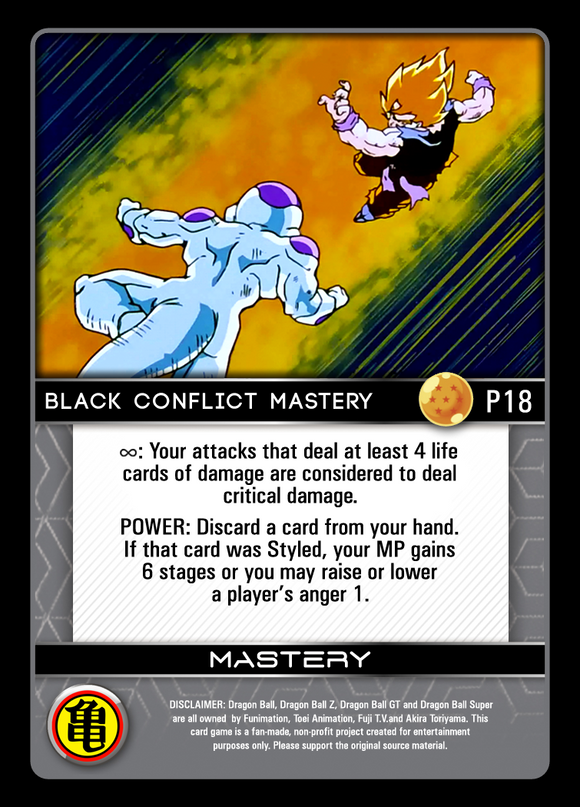 P18 Black Conflict Mastery