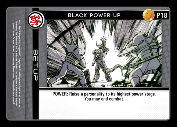 P18 Black Power Up Foil
