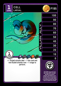 P195 Cell, Larval Ally Promo (FanZ) Foil