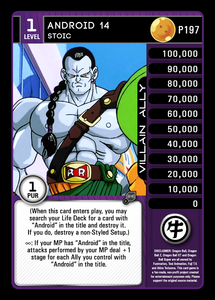 P197 Android 14, Stoic Ally Promo (FanZ) Foil
