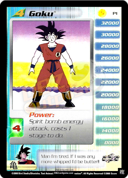 P1 - Goku Silver Foil