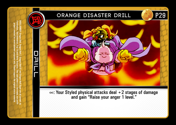 P29 Orange Disaster Drill