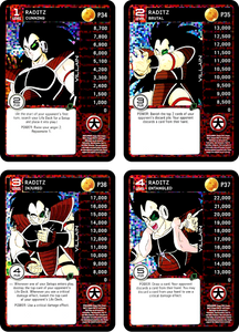 P34-P37 Raditz 1-4 Foil