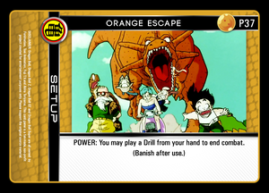 P37 Orange Escape Foil