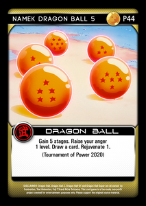 P44 Namek Dragon Ball 5 Foil